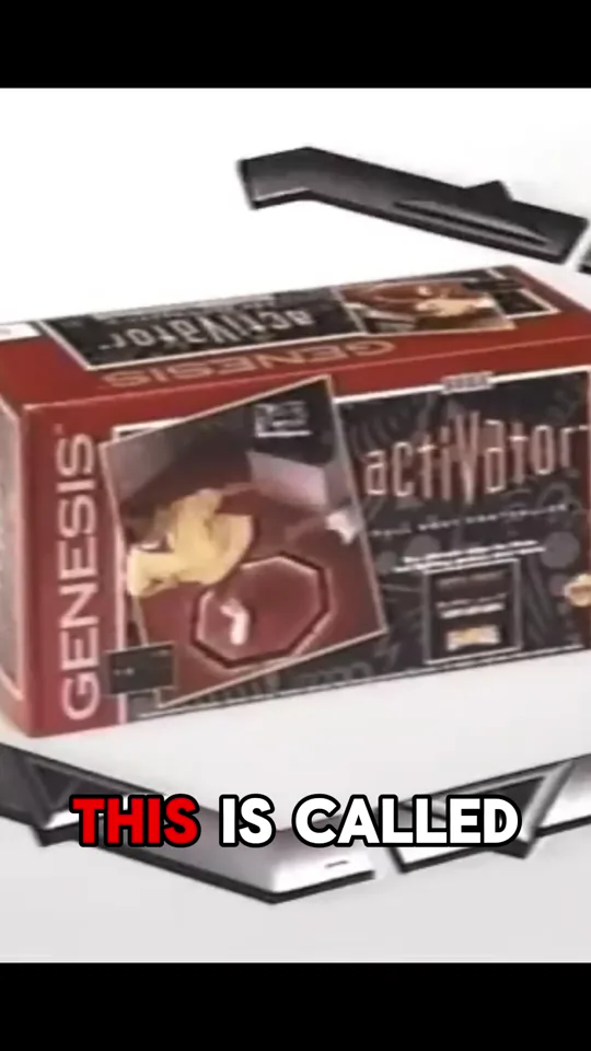 Sega Activator reel cover